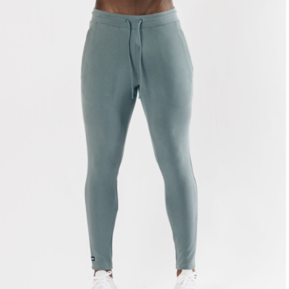 Men's Alphalete Identity Jogger Storm Blue  Size  L